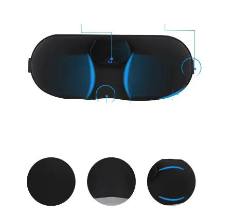Smart Sleep Mask with Heat & Vibration - Aurynaz