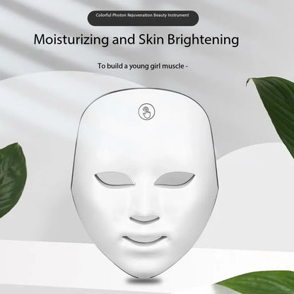 Wireless LED Red Light Face Mask - Aurynaz