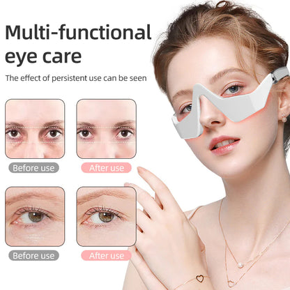 Wireless Red Light Hot Compress Eye Health Care Device - Aurynaz