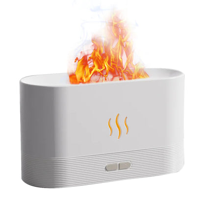 Flame Ultrasonic Aroma Air Humidifier - Aurynaz