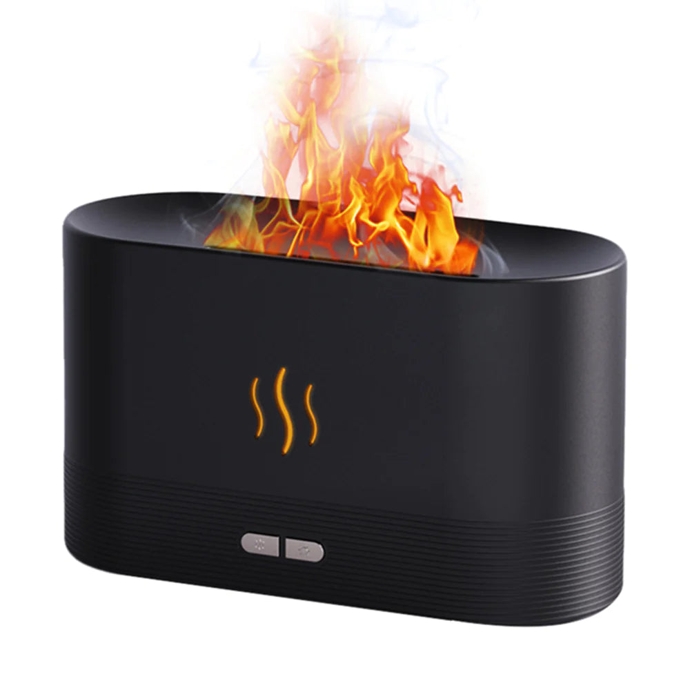 Flame Ultrasonic Aroma Air Humidifier - Aurynaz